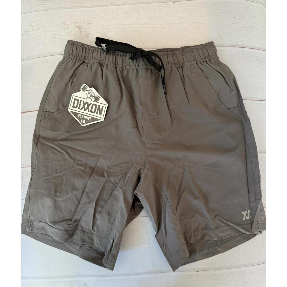 Dixxon Flannel Co The Brad Charcoal Shorts Lined Athletic -S